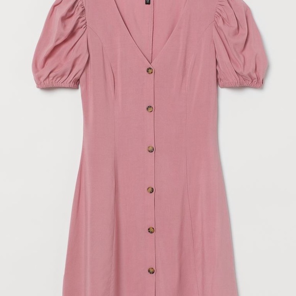 Dusky Pink Short Dress - Picture 6 of 6